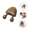 Mikinona 1pc Wooden Facial Massager Comb Acupoint Massage Tool Guasha
