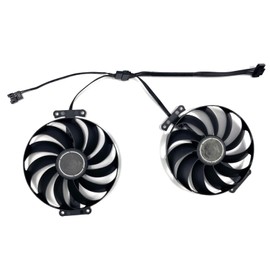 2PCS 95mm 7PIN T129215SU FDC10U12S9-C 12V 0.5A RTX3070 3060Ti Graphic Card Cooler Fan for ASUS GeForce RTX 3060 Ti 3070 Dual OC Fan