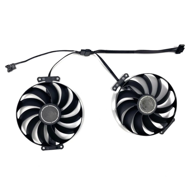 2PCS 95mm 7PIN T129215SU FDC10U12S9-C 12V 0.5A RTX3070 3060Ti Graphic