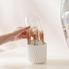 HBlife Makeup Brush Holder with Lid (Vertical with Lid)