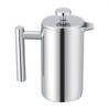 350ML Double Wall Stainless Steel Coffee Maker French Press Tea