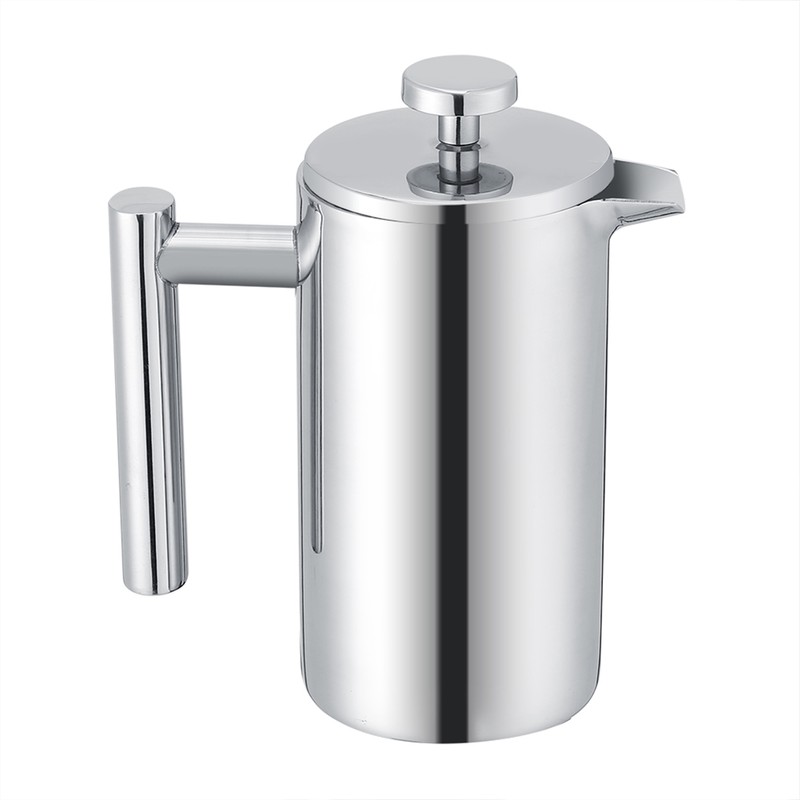 350ML Double Wall Stainless Steel Coffee Maker French Press Tea
