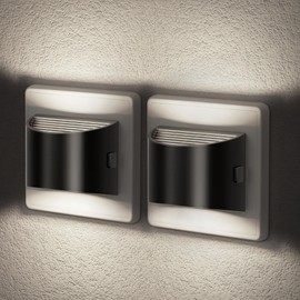 JandCase Socket Night Light with Automatic Twilight Sensor, Pack of 2 Night Light Socket, Dimmable, Ideal for Children's Room, Hallway, Bedroom, Bathroom