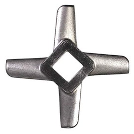 Meat Grinder Blade - #32 Grinder Knife with Hardened Raised Edges, Replacement Parts, Fits Most Brands