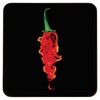 Premier Housewares Flaming Chilli Cork Coasters, 10 x 10 cm