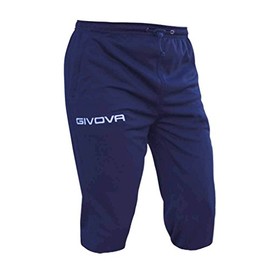 Givova, pants knee pad lenght givova one, blue, M