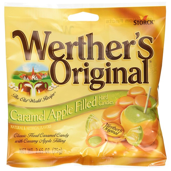 Werthers Original Caramel Apple Filled Hard Candies (pack of 6)