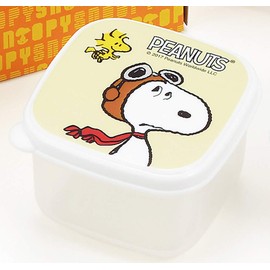 Tamahashi SN-302 Flying Ace Snoopy Seal Container, Set of 4
