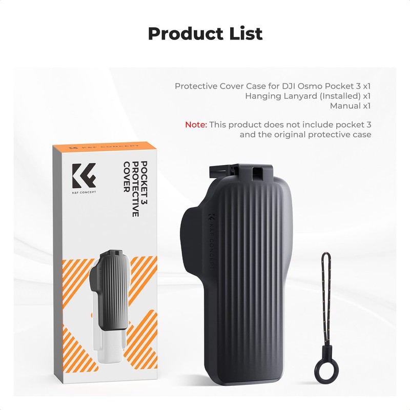 K&F Concept Gimbal Lens Protective Cover Compatible with DJI Osmo