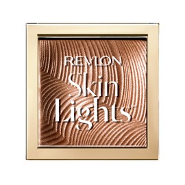 Revlon Skinlights Prismatic Powder Bronzer, Translucent-to-Buildable Coverage, Sunkissed Beam (115), 0.28 Oz