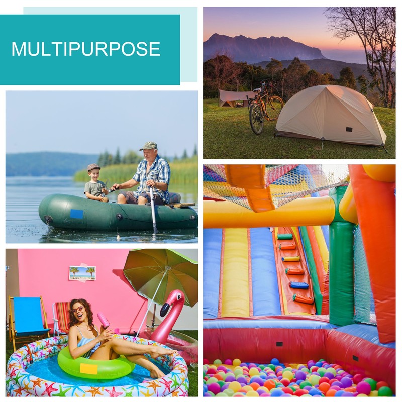 sourcing map Inflatable Patch Repair Kit 4 in x 5