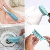 Nail Brush Foot Brush Curved Handle Grip Hand Fingernail Scrub