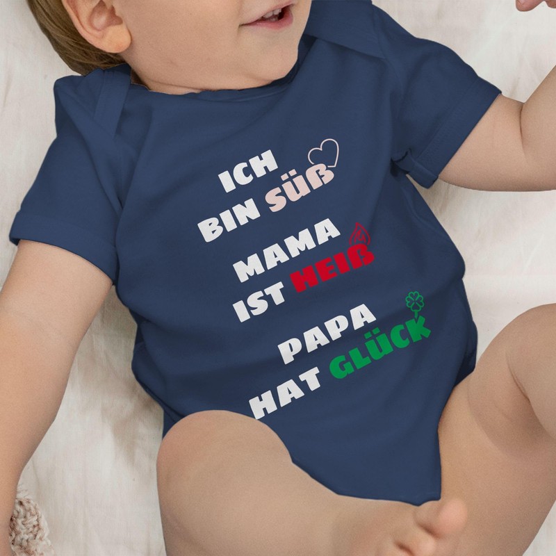 Shirtracer - Baby romper for girls and boys - Ich