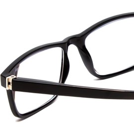 Calabria L2007 Black +7.00 Super High Magnification Strength Reading Glasses Men Women Single Power 7.0x Readers Eyeglasses