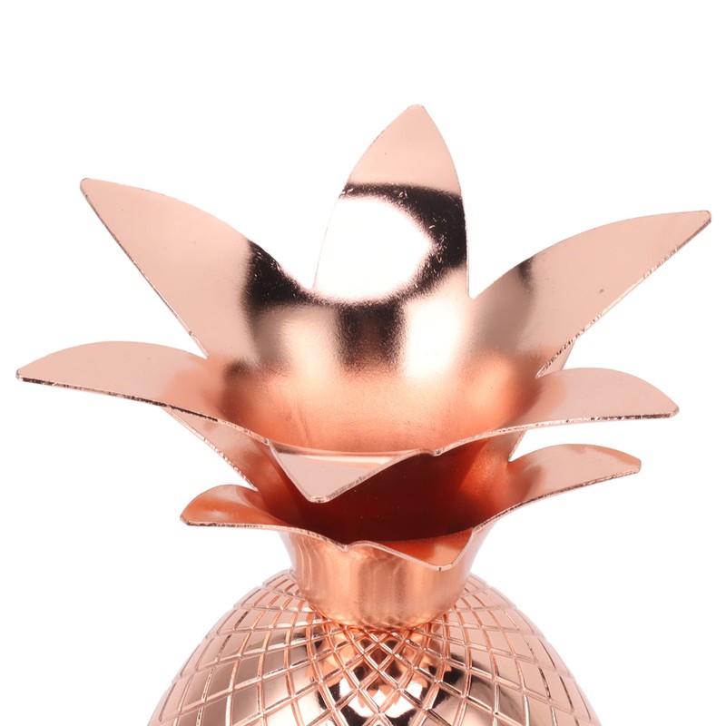 Cocktail Shaker Pineapple Shape Stainless Steel Polished Smooth Surface 500ml