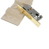Infinity Decor CE Approved 2.5” Satin Brass Euro Profile Mortice