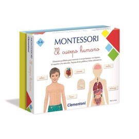 Clementoni 55293.1 Montessori: Shapes and Laces Educational Game, Multi-Coloured 3