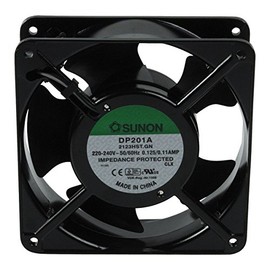 SUNON DP201A Axial Fan 230 V/AC 120 mm x 120 mm x 38 mm Black