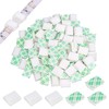 PETKNOWS 120 PCS Light Strip Mounting Clips White Self Adhesive