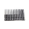12pcs Torx Driver Set, 1/4 Inch Hex Shank, T5/ T6/