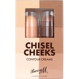 Barry M Cosmetics Chisel Cheeks Contour Creams, Multi, 2 Count (Pack of 1)