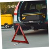 ULTECHNOVO 3pcs Reflective Emergency Triangle Roadside Warning Sign for Vehicles