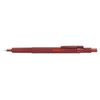Rotring 600 Set Red Hexagonal Knurled Ballpoint Pen & 0.7