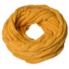 Miobo Knitted Loop Scarf, Braid Pattern, Warm Wool, High Quality,