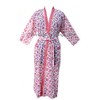 Mango Gifts 100% Cotton Hand Block Print Bathrobe Women Cover