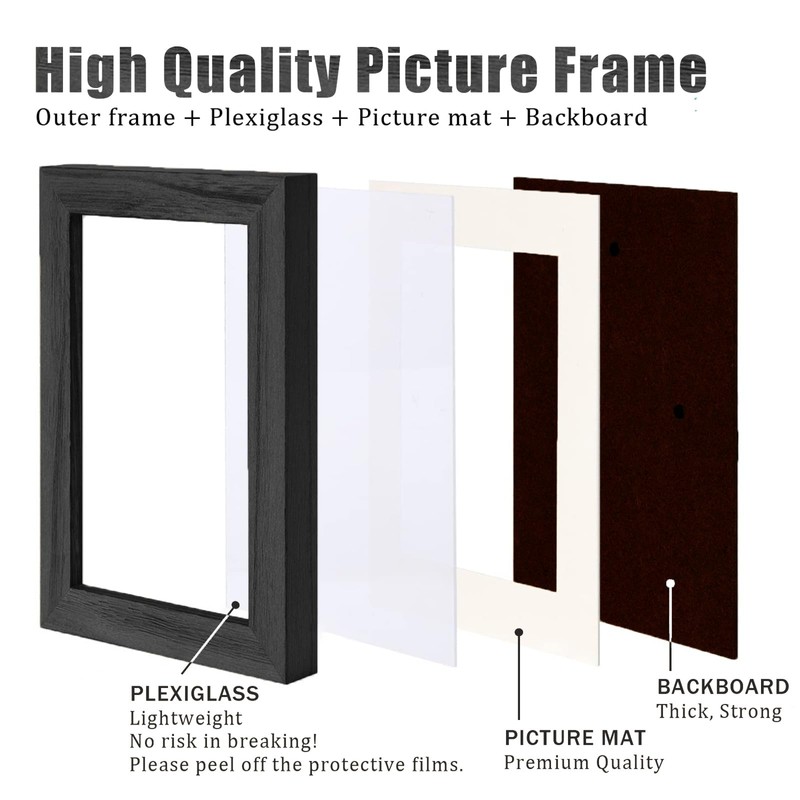 Collage Picture Frames for 4x6 Photos, Collage Photo Frames for