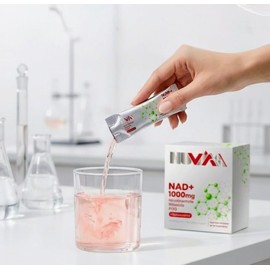 NAD+ Nicotinamida Ribosida Quercetina Resveratrol PQQ 1000mg Advance Premium Suplemento líquido (30 bolsillos) para apoyo de salud celular, impulso de