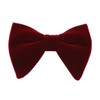 Lovacely Mens Velvet Pre Tied Bow Tie Large Bow Tie