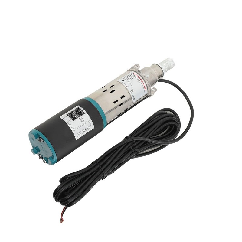 TABODD 200W Solar Submersible Pump Kit, 12V DC Deep Water
