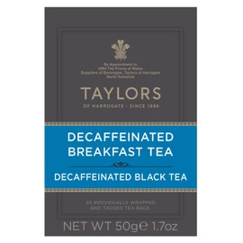 Taylors of Harrogate Decaffeinated Breakfast, 20 Count (Pack of 6)
