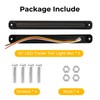 Jerbor 10" LED Trailer Tail Light Bar Brake Stop Turn