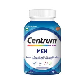  Men Tablet, World's No.1 Multivitamin with Grape Seed Extract, Vitamin C & 21 Other nutrients for Overall Health, Strong Muscles & Immunity (Veg) 50s