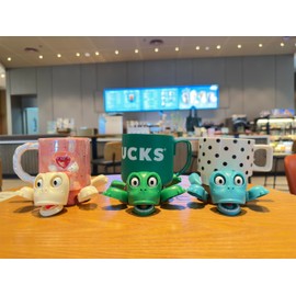 JOD® Turtle Cup Holder,Turtle Coaster with Funny Expression, 3 PCs Cup Holder with Liftable Limbs & Expressive Face for Turtles,Tortoise Lover Gag Gifts Home Decor(3pc-Green Blue Pink)