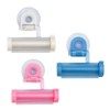 Lantelme Tube Squeezer Set of 3 with Suction Cup Holder