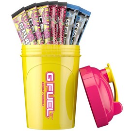 G FUEL Starter Kit | Shaker Cup + Powdered Single-Serving Energy Stick Packs:_Hype Sauce Starter Kit