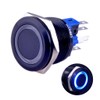 Ulincos Momentary Push Button Switch Waterproof Switch IP67 U22A1 Blue