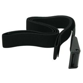 Yutaka Make SBC-320 Strong Stretch Belt (Cam Buckle) 1.5 inches (38 mm) x 6.6 ft (2 m), Black