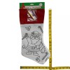 Simply Holiday Christmas Stocking Color Your Own Stocking Fabric Stocking