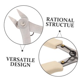 Healvian Nail Jewelry Removal Pliers for Easy Nail Art and Manicure Lightweight and Portable Design