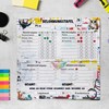 TOBJA Children's Magnetic Reward Board - Graffiti Design with Owl