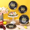 Sunnyray 100 Pack Birthday Party Plates Cheers to 50 Years