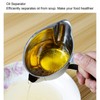304 Stainless Steel Oil Fat Filter Baby Soup Oil Water