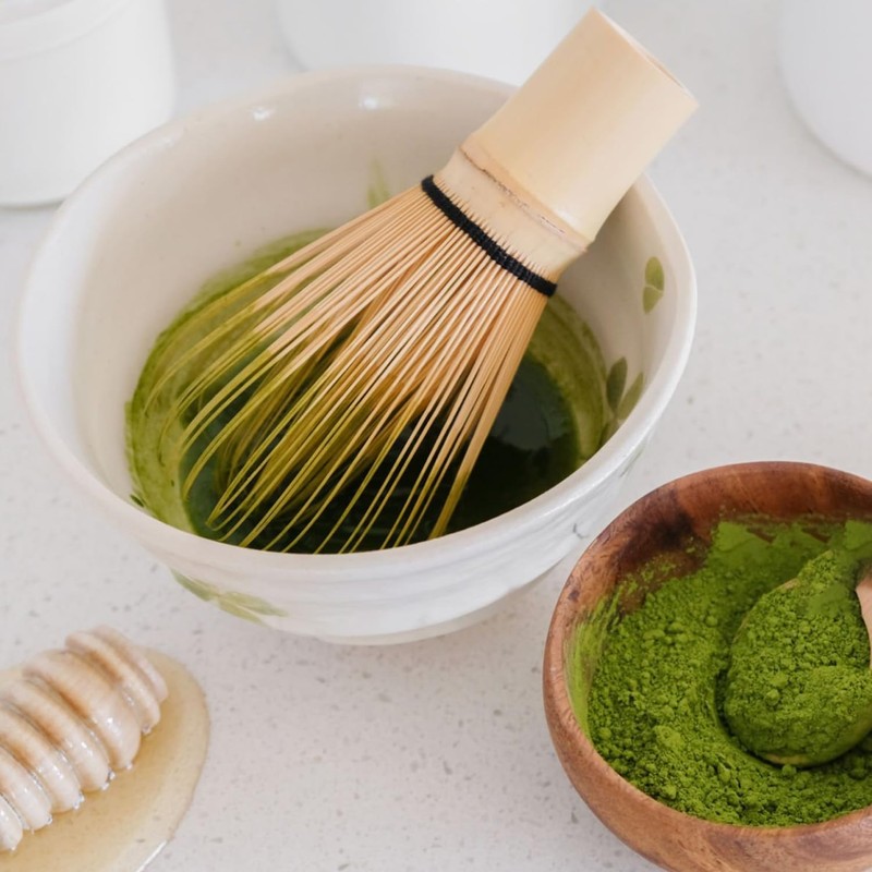 Bamboo Matcha Whisk Set – Traditional Matcha Tea Set –