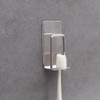 2Pcs Stainless Steel Toothbrush Holders Wall Mount 2 in 1