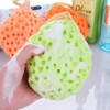 Esponja de Baño Natural en Forma de Panal Naranja, 1