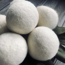 Lil' Bit NZ Merino Wool Dryer Balls (6 balls in bag)